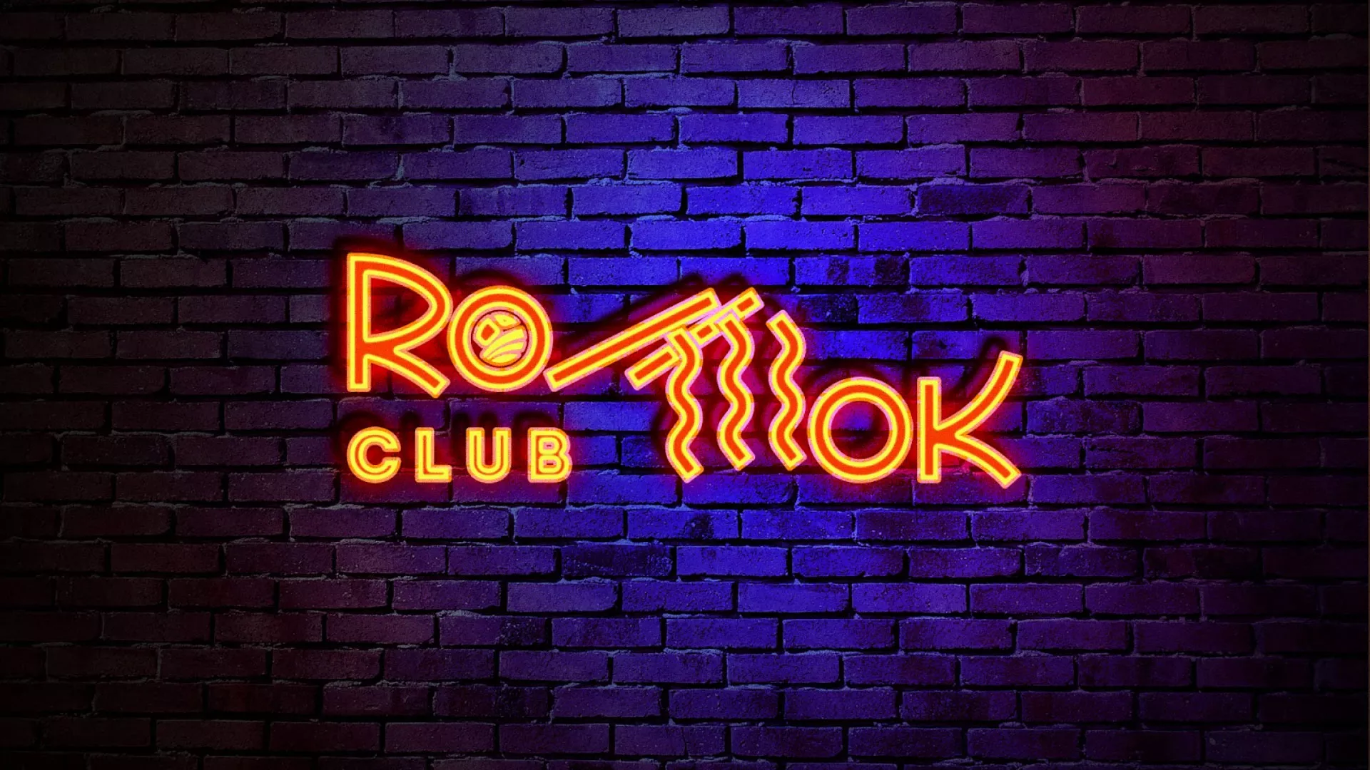 Разработка интерьерной вывески суши-бара «Roll Wok Club» в Туринске